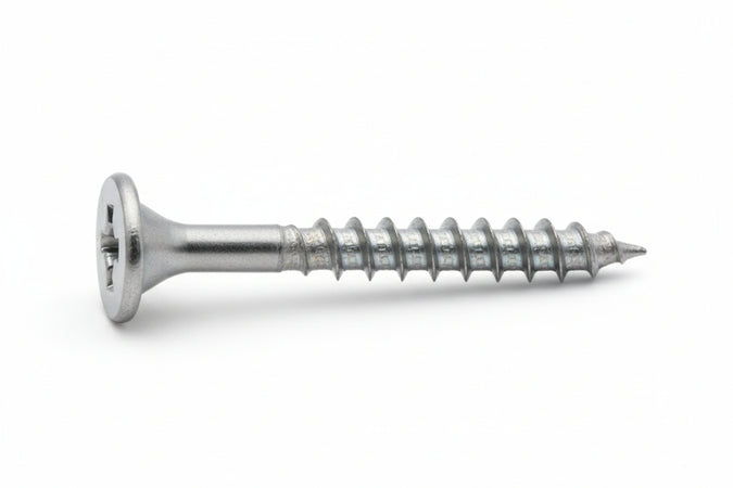 Viti Panel-Vit Pv Testa Svasata Piana Torx Acciaio Chromiting- - Ø Mm.6X120 - 100 Pezzi Mustad