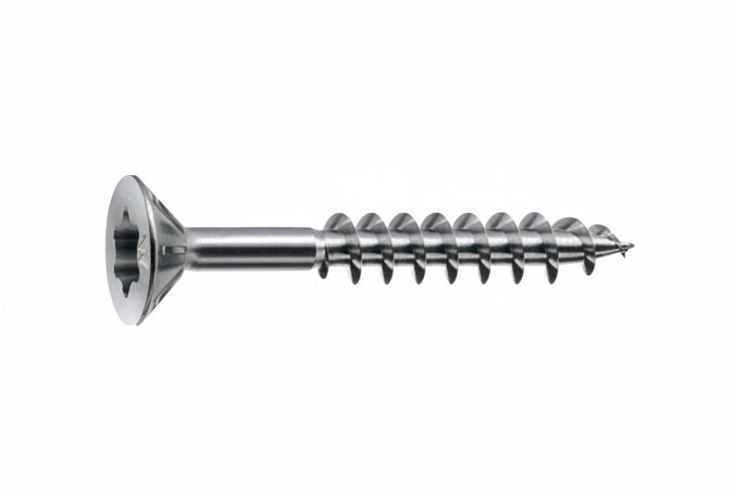 Viti Panel-Vit Pv Testa Svasata Piana Torx Acciaio Chromiting- - Ø Mm.6X160 - 100 Pezzi Mustad