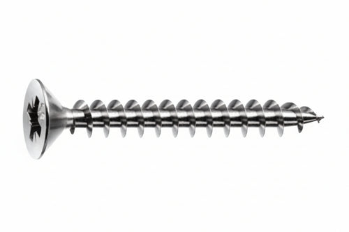 Viti Panel-Vit Testa Svasata Piana Acciaio Inox- - Ø Mm.3X16 - 200 Pezzi Mustad