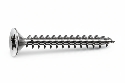 Viti Panel-Vit Testa Svasata Piana Acciaio Inox- - Ø Mm.3X20 - 200 Pezzi Mustad
