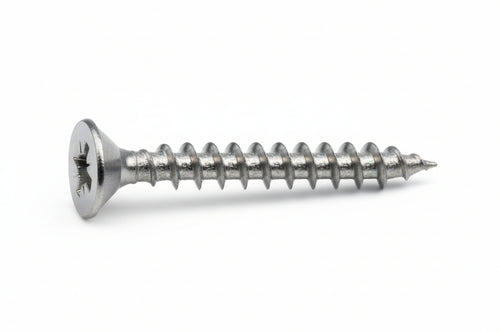 Viti Panel-Vit Testa Svasata Piana Acciaio Inox- - Ø Mm.3X30 - 200 Pezzi Mustad
