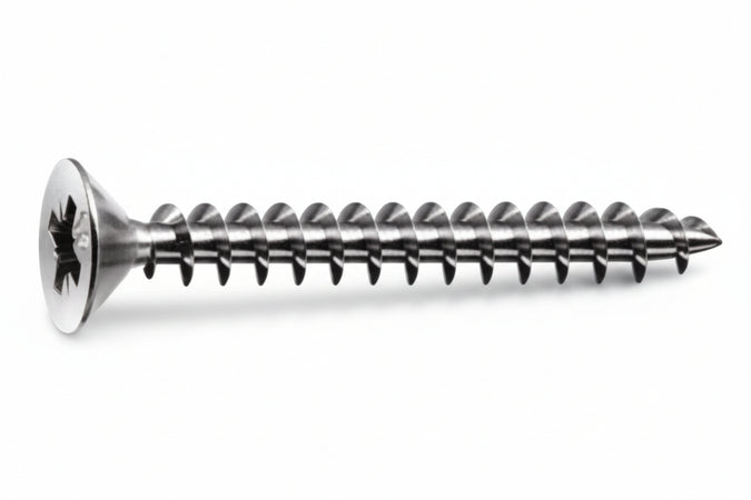 Viti Panel-Vit Testa Svasata Piana Acciaio Inox- - Ø Mm.3,5X16 - 200 Pezzi Mustad
