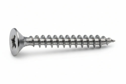 Viti Panel-Vit Testa Svasata Piana Acciaio Inox- - Ø Mm.3,5X40 - 200 Pezzi Mustad