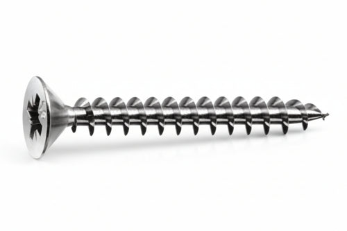 Viti Panel-Vit Testa Svasata Piana Acciaio Inox- - Ø Mm.4X25 - 200 Pezzi Mustad