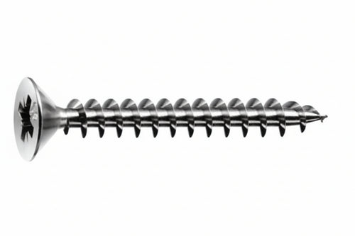 Viti Panel-Vit Testa Svasata Piana Acciaio Inox- - Ø Mm.4X40 - 200 Pezzi Mustad