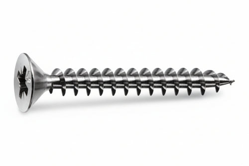 Viti Panel-Vit Testa Svasata Piana Acciaio Inox- - Ø Mm.4,5X35 - 200 Pezzi Mustad