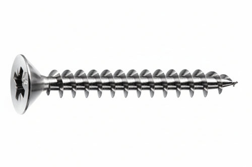 Viti Panel-Vit Testa Svasata Piana Acciaio Inox- - Ø Mm.4,5X40 - 200 Pezzi Mustad