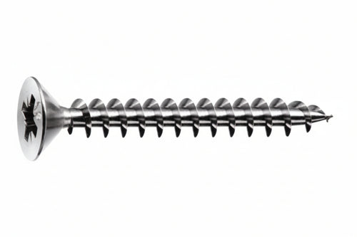 Viti Panel-Vit Testa Svasata Piana Acciaio Inox- - Ø Mm.4,5X50 - 100 Pezzi Mustad