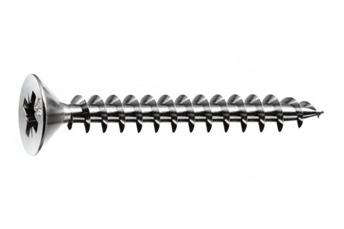 Viti Panel-Vit Testa Svasata Piana Acciaio Inox- - Ø Mm.5X30 - 200 Pezzi Mustad