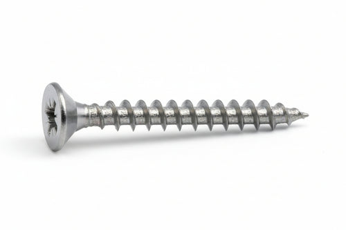 Viti Panel-Vit Testa Svasata Piana Acciaio Inox- - Ø Mm.5X35 - 200 Pezzi Mustad