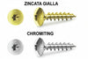 Viti Panel-Vit Tc Testa Fungo Torx Con Collare Chromiting- - Ø Mm.6X100 - 100 Pezzi Mustad