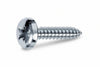 Viti Autofilettanti Testa Cilindrica Acciaio Zincato Bianco- - Ø Mm.3,5X16 - 500 Pezzi Mustad
