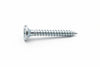 Viti Autofilettanti Testa Svasata Piana Acciaio Zincato Bianco- - Ø Mm.3,5X16 - 500 Pezzi Mustad