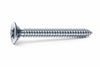 Viti Autofilettanti Testa Svasata Piana Acciaio Zincato Bianco- - Ø Mm.3,5X38 - 500 Pezzi Mustad