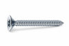 Viti Autofilettanti Testa Svasata Piana Acciaio Zincato Bianco- - Ø Mm.3,9X22 - 500 Pezzi Mustad