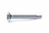 Viti Autoperforanti Testa Svasata Piana Acciaio Zincato Bianco- - Ø Mm.4,8X45 - 200 Pezzi Mustad