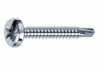 Viti Autoperforanti Testa Cilindrica Acciaio Zincato Bianco- - Ø Mm.4,2X32 - 500 Pezzi Mustad