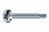 Viti Autoperforanti Testa Cilindrica Acciaio Zincato Bianco- - Ø Mm.4,8X50 - 200 Pezzi Mustad