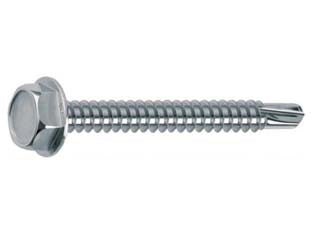 Vite Tirafondi Per Metallo Autoperforante Chromiting- - Ø Mm.4.8X32 - 200 Pezzi Mustad