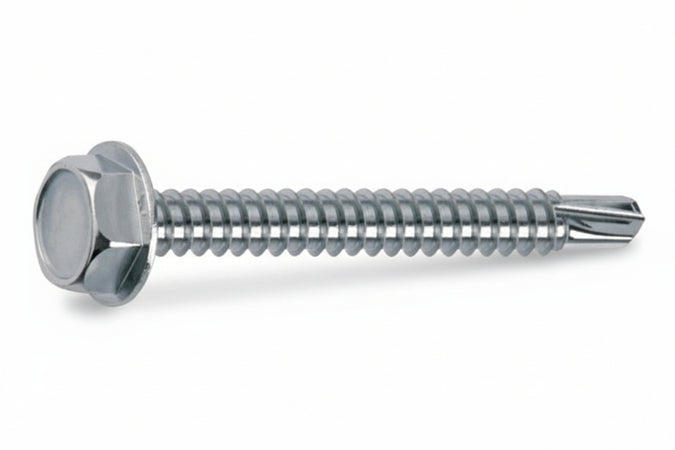 Vite Tirafondi Per Metallo Autoperforante Chromiting- - Ø Mm.5.5X19 - 200 Pezzi Mustad