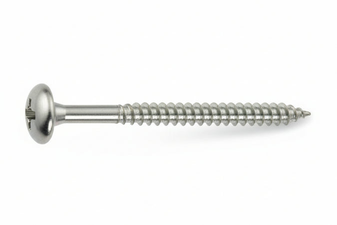Vite Tirafondi Per Legno Autofilettante Kovervit Aa- - Ø Mm.6,5X60 - 100 Pezzi Mustad
