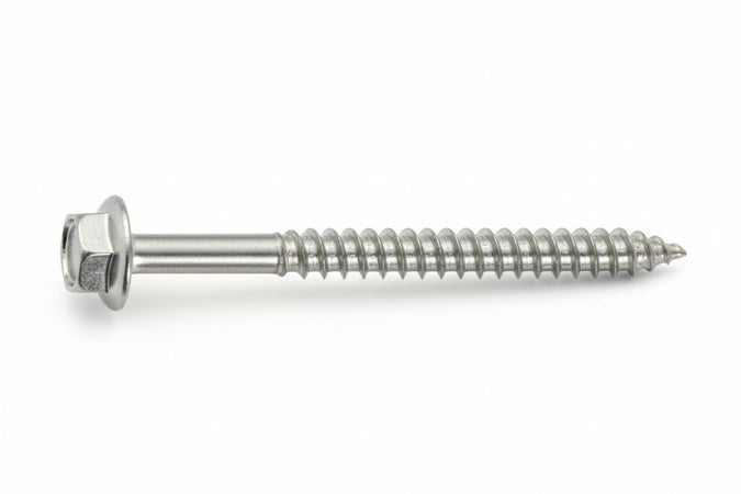 Vite Tirafondi Per Legno Autofilettante Kovervit Aa- - Ø Mm.6,5X70 - 100 Pezzi Mustad