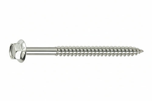 Vite Tirafondi Per Legno Autofilettante Kovervit Aa- - Ø Mm.6,5X120 - 100 Pezzi Mustad
