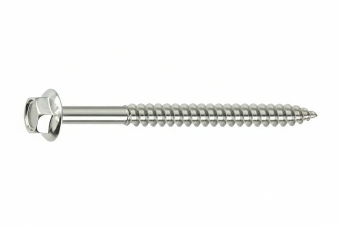 Vite Tirafondi Per Legno Autofilettante Kovervit Aa- - Ø Mm.6,5X160 - 100 Pezzi Mustad