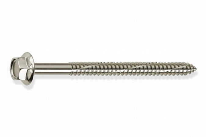 Vite Tirafondi Per Metallo Autofilettante Kovervit Bs Chromiting- - Ø Mm.6,3X50 - 100 Pezzi Mustad