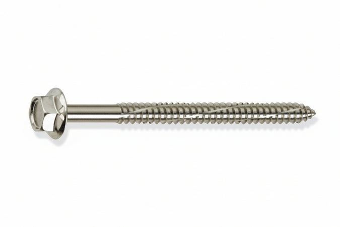 Vite Tirafondi Per Metallo Autofilettante Kovervit Bs Chromiting- - Ø Mm.6,3X60 - 100 Pezzi Mustad