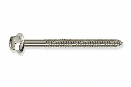 Vite Tirafondi Per Metallo Autofilettante Kovervit Bs Chromiting- - Ø Mm.6,3X80 - 100 Pezzi Mustad
