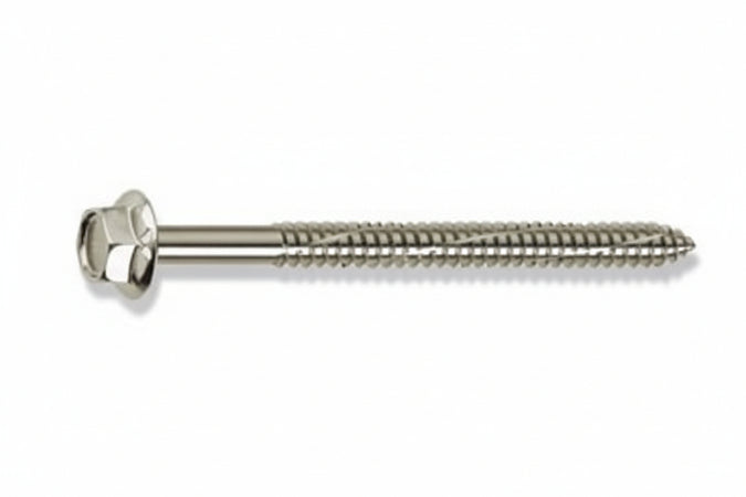 Vite Tirafondi Per Metallo Autofilettante Kovervit Bs Chromiting- - Ø Mm.6,3X100 - 100 Pezzi Mustad