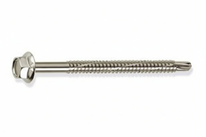 Vite Tirafondi Per Metallo Autoperforante Kovervit Dx Chromiting- - Ø Mm.6,3X30 - 200 Pezzi Mustad