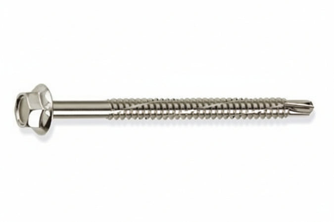 Vite Tirafondi Per Metallo Autoperforante Kovervit Dx Chromiting- - Ø Mm.6,3X35 - 200 Pezzi Mustad