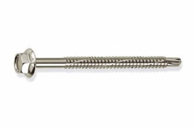 Vite Tirafondi Per Metallo Autoperforante Kovervit Dx Chromiting- - Ø Mm.6,3X40 - 200 Pezzi Mustad