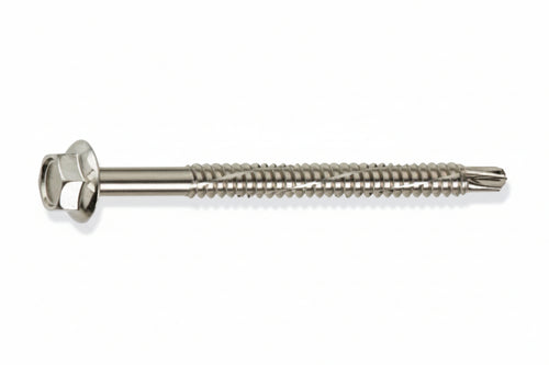 Vite Tirafondi Per Metallo Autoperforante Kovervit Dx Chromiting- - Ø Mm.6,3X50 - 100 Pezzi Mustad