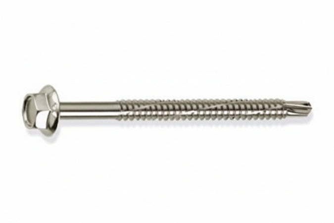 Vite Tirafondi Per Metallo Autoperforante Kovervit Dx Chromiting- - Ø Mm.6,3X120 - 100 Pezzi Mustad