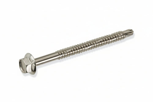 Vite Tirafondi Per Metallo Autoperforante Kovervit Dx Chromiting- - Ø Mm.6,3X140 - 100 Pezzi Mustad