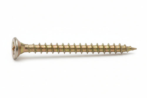 Viti Truciolare Tsp Cava Pz Int. Filettata In Acciaio Zincato Giallo- - Ø Mm.2,5X16 - 1000 Pezzi Ambrovit