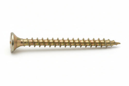 Viti Truciolare Tsp Cava Pz Int. Filettata In Acciaio Zincato Giallo- - Ø Mm.2,5X20 - 1000 Pezzi Ambrovit