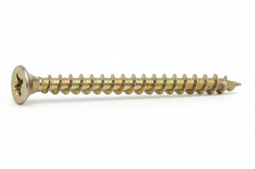Viti Truciolare Tsp Cava Pz Int. Filettata In Acciaio Zincato Giallo- - Ø Mm.3X16 - 1000 Pezzi Ambrovit