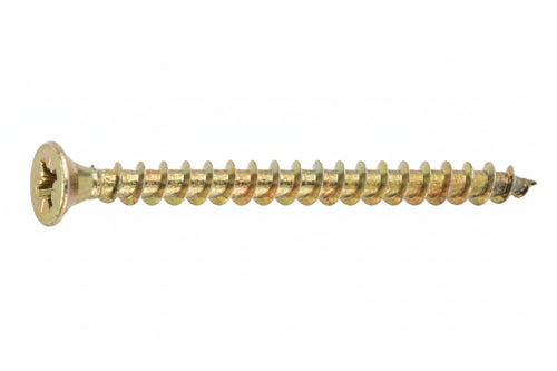 Viti Truciolare Tsp Cava Pz Int. Filettata In Acciaio Zincato Giallo- - Ø Mm.3X18 - 500 Pezzi Ambrovit