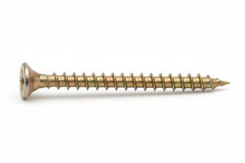 Viti Truciolare Tsp Cava Pz Int. Filettata In Acciaio Zincato Giallo- - Ø Mm.3X20 - 1000 Pezzi Ambrovit