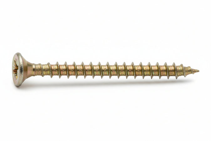 Viti Truciolare Tsp Cava Pz Int. Filettata In Acciaio Zincato Giallo- - Ø Mm.3X25 - 500 Pezzi Ambrovit