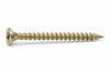 Viti Truciolare Tsp Cava Pz Int. Filettata In Acciaio Zincato Giallo- - Ø Mm.4X40 - 500 Pezzi Ambrovit