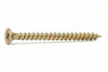 Viti Truciolare Tsp Cava Pz Int. Filettata In Acciaio Zincato Giallo- - Ø Mm.4X70 - 200 Pezzi Ambrovit