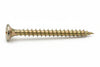 Viti Truciolare Tsp Cava Pz Int. Filettata In Acciaio Zincato Giallo- - Ø Mm.4,5X40 - 200 Pezzi Ambrovit