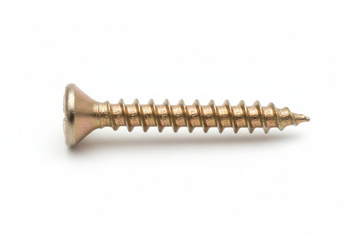 Viti Truciolare Tsp Cava Pz Int. Filettata In Acciaio Zincato Giallo- - Ø Mm.4,5X45 - 200 Pezzi Ambrovit