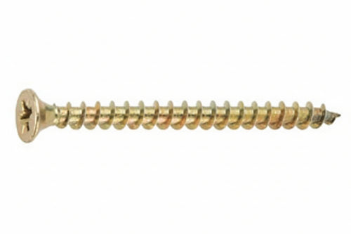 Viti Truciolare Tsp Cava Pz Int. Filettata In Acciaio Zincato Giallo- - Ø Mm.5X20 - 500 Pezzi Ambrovit