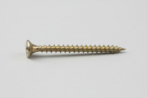 Viti Truciolare Tsp Cava Pz Int. Filettata In Acciaio Zincato Giallo- - Ø Mm.5X25 - 500 Pezzi Ambrovit
